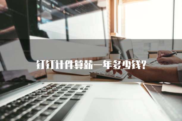 钉钉计件算薪一年多少钱？