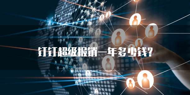 钉钉超级报销一年多少钱?