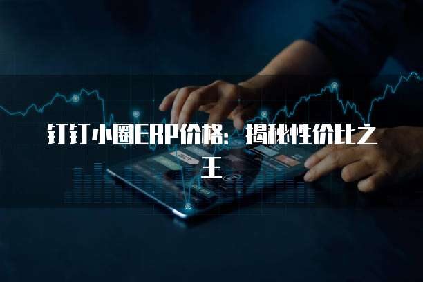 钉钉小圈ERP价格：揭秘性价比之王