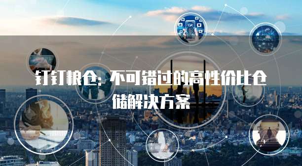 钉钉粮仓: 不可错过的高性价比仓储解决方案