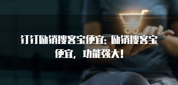 钉钉励销搜客宝便宜: 励销搜客宝便宜，功能强大！