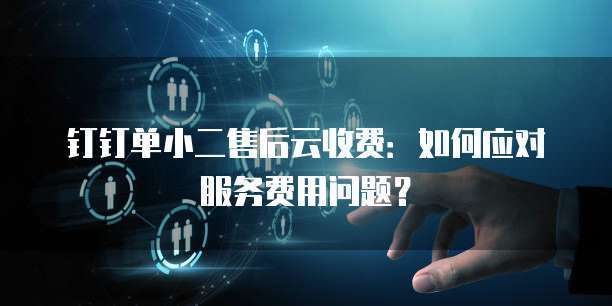 钉钉单小二售后云收费:如何应对服务费用问题?