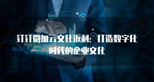 钉钉微加云文化返利：打造数字化时代的企业文化