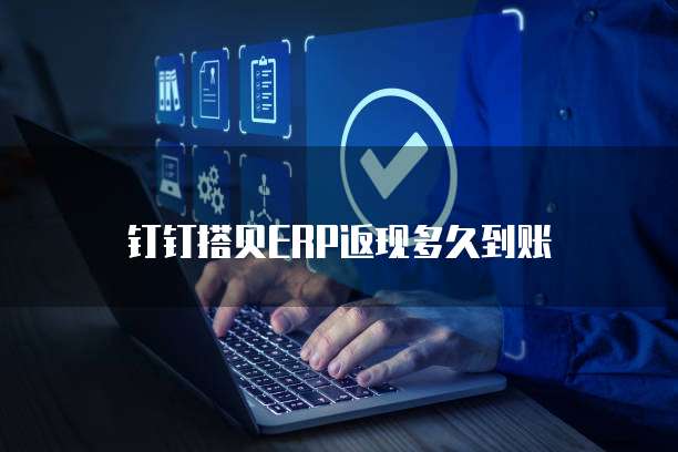 钉钉搭贝erp返现多久到账