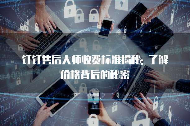钉钉售后大师收费标准揭秘: 了解价格背后的秘密