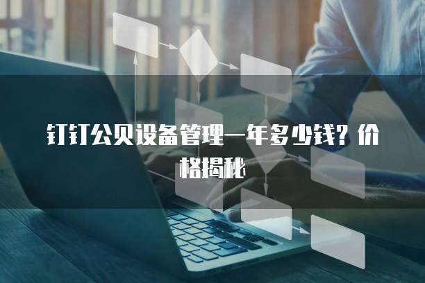 钉钉公贝设备管理一年多少钱？价格揭秘