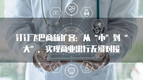 钉钉飞巴商旅扩容:从“小”到“大”,实现商业出行无缝对接