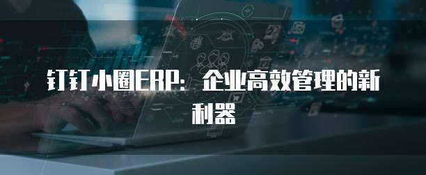 钉钉小圈ERP：企业高效管理的新利器