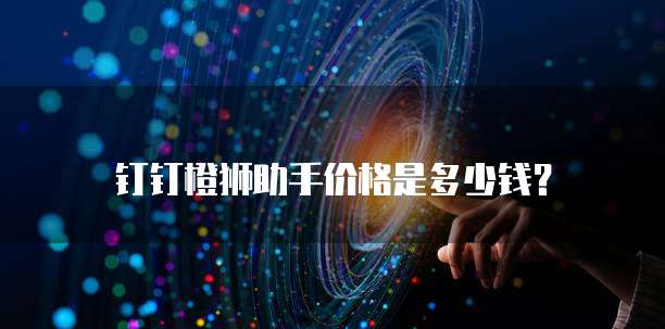 钉钉橙狮助手价格是多少钱？