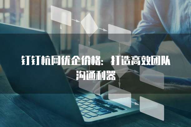 钉钉杭网优企价格：打造高效团队沟通利器
