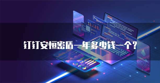 钉钉安恒密盾一年多少钱一个?