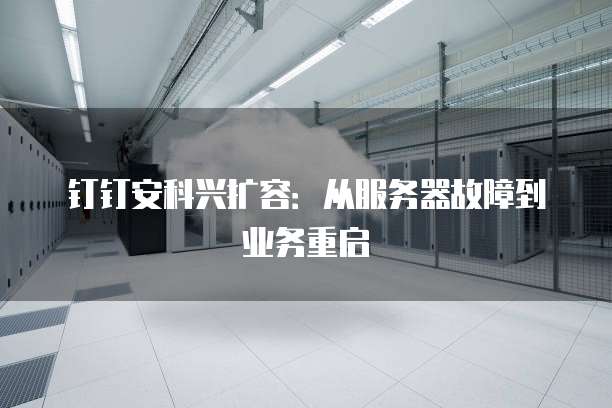 钉钉安科兴扩容：从服务器故障到业务重启