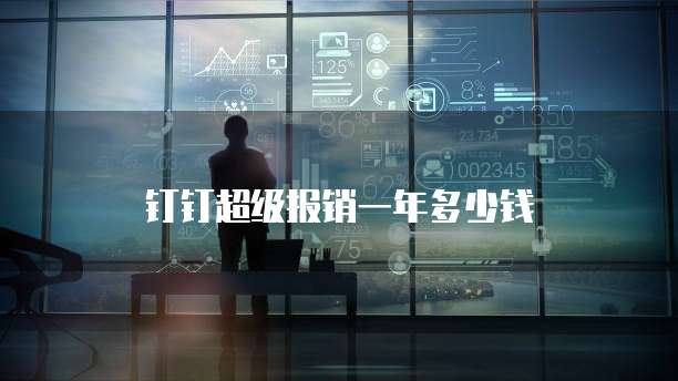 钉钉超级报销一年多少钱