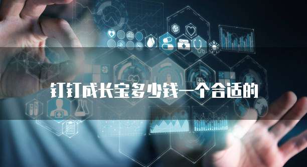 钉钉成长宝多少钱一个合适的