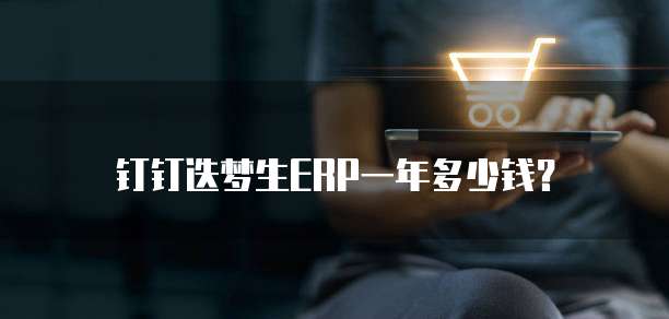 钉钉迭梦生ERP一年多少钱？