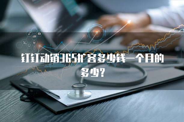 钉钉动销365扩容多少钱一个月的多少？