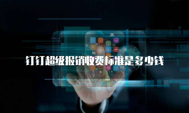 钉钉超级报销收费标准是多少钱