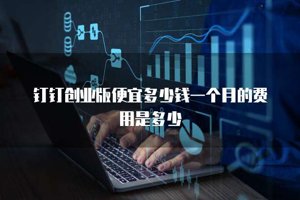钉钉创业版便宜多少钱一个月的费用是多少