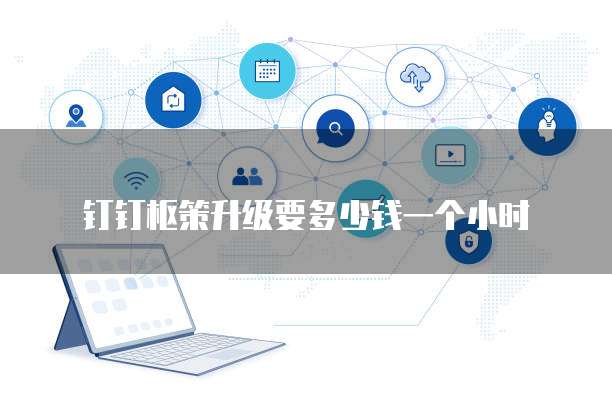 钉钉枢策升级要多少钱一个小时