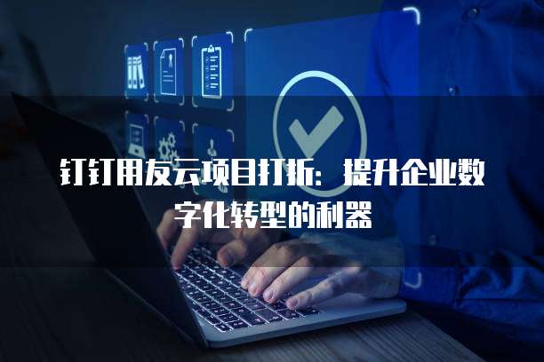 钉钉用友云项目打折:提升企业数字化转型的利器