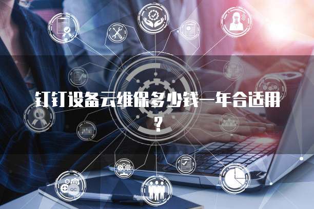 钉钉设备云维保多少钱一年合适用?