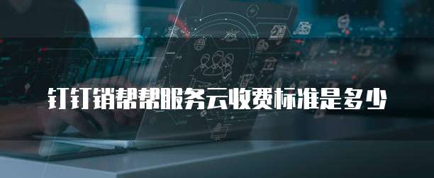钉钉销帮帮服务云收费标准是多少