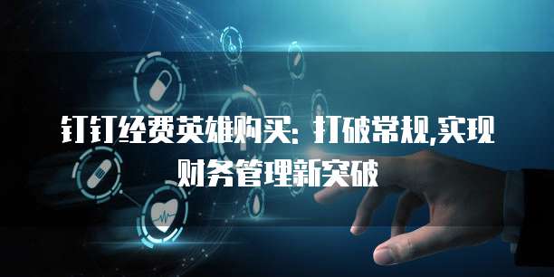 钉钉经费英雄购买: 打破常规,实现财务管理新突破