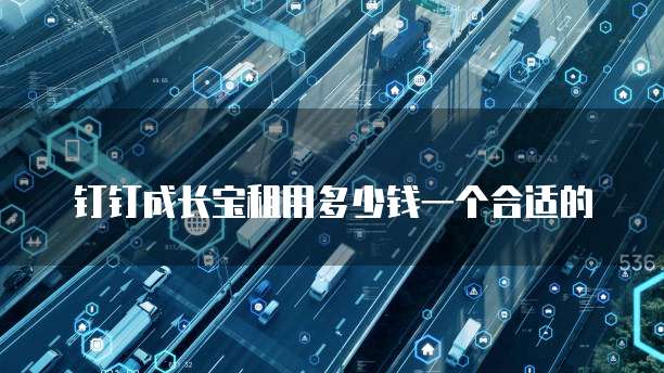 钉钉成长宝租用多少钱一个合适的
