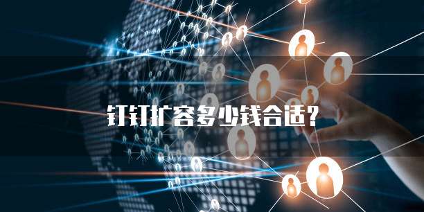 钉钉扩容多少钱合适?
