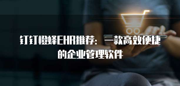 钉钉橙蜂EHR推荐：一款高效便捷的企业管理软件