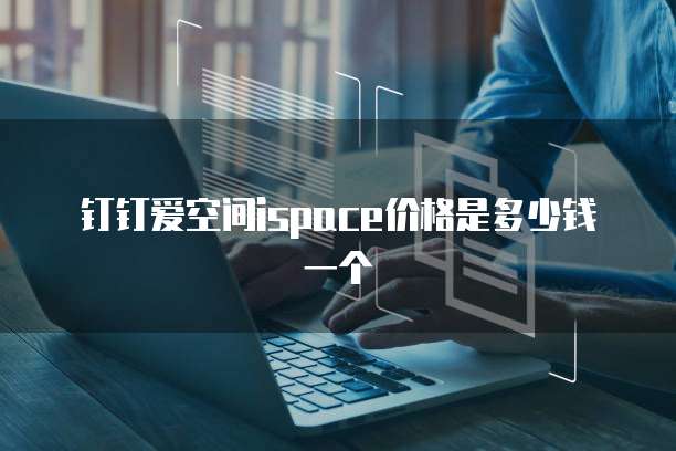 钉钉爱空间ispace价格是多少钱一个