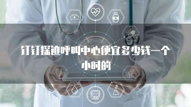 钉钉探迹呼叫中心便宜多少钱一个小时的