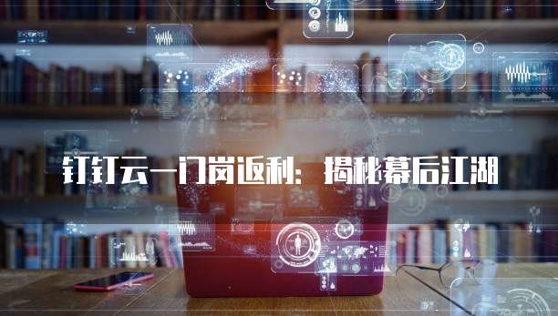 钉钉云一门岗返利：揭秘幕后江湖