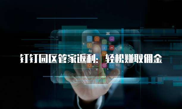 钉钉园区管家返利：轻松赚取佣金