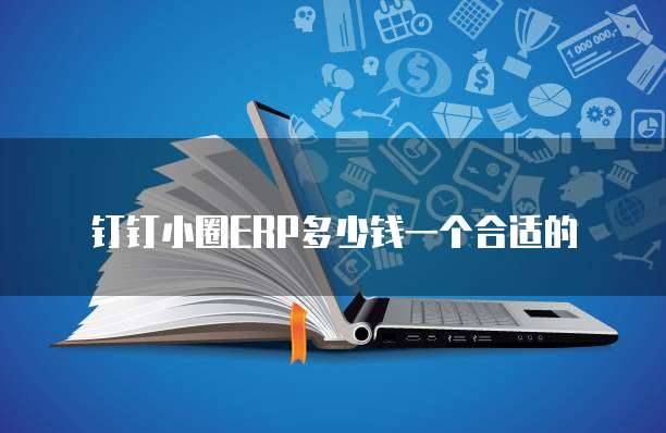 钉钉小圈ERP多少钱一个合适的