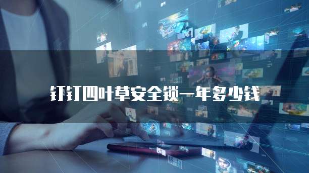 钉钉四叶草安全锁一年多少钱