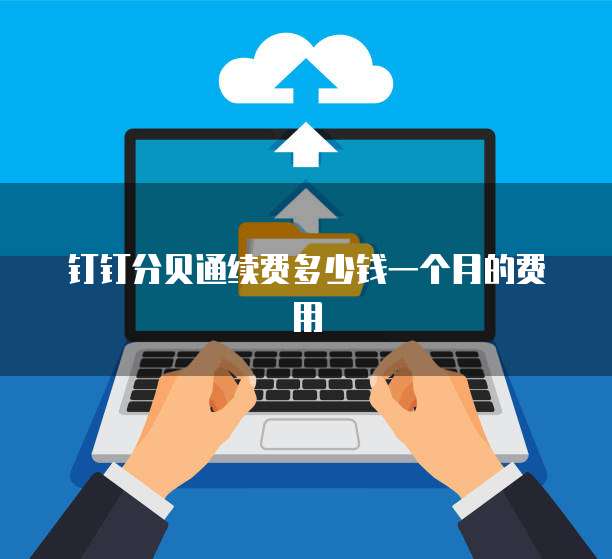 钉钉分贝通续费多少钱一个月的费用