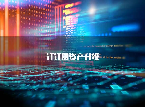 钉钉圆资产升级