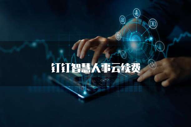 钉钉智慧人事云续费