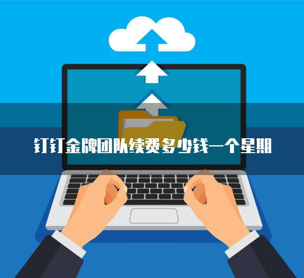 钉钉金牌团队续费多少钱一个星期
