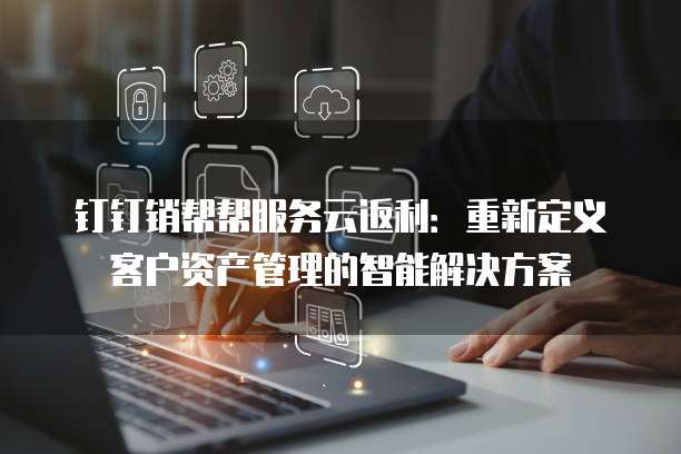钉钉销帮帮服务云返利:重新定义客户资产管理的智能解决方案