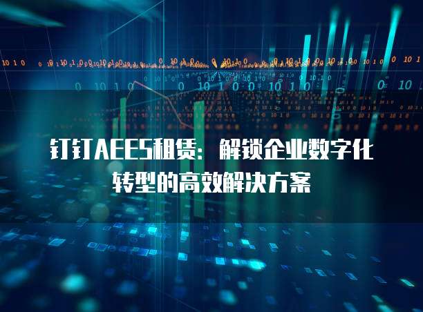 钉钉AEES租赁：解锁企业数字化转型的高效解决方案