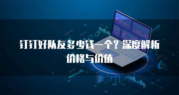 钉钉好队友多少钱一个?深度解析价格与价值