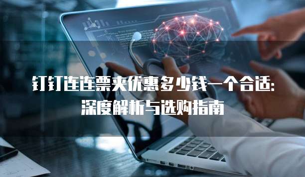 钉钉连连票夹优惠多少钱一个合适:深度解析与选购指南