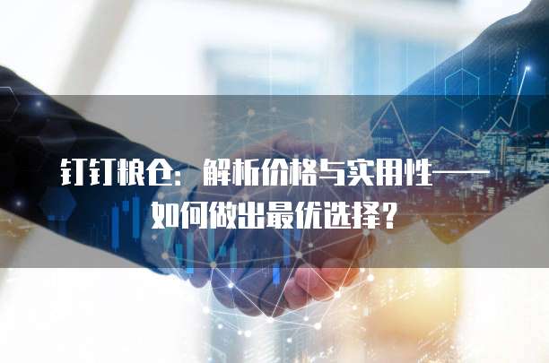 钉钉粮仓：解析价格与实用性&mdash;&mdash;如何做出最优选择？