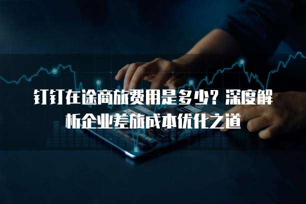 钉钉在途商旅费用是多少?深度解析企业差旅成本优化之道