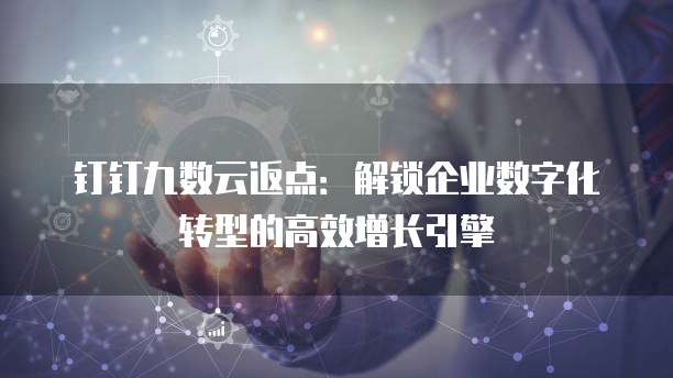 钉钉九数云返点：解锁企业数字化转型的高效增长引擎
