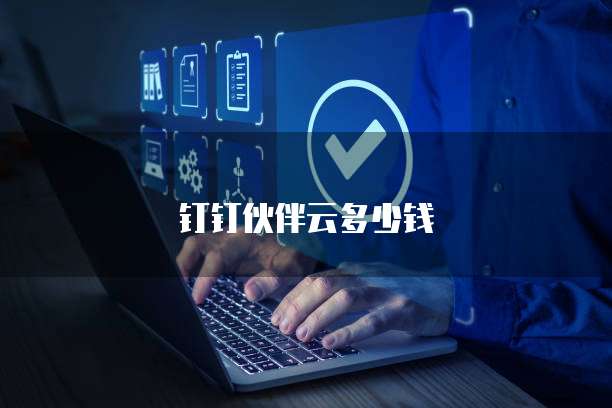 钉钉伙伴云多少钱