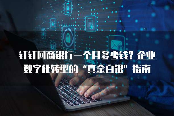 钉钉网商银行一个月多少钱?企业数字化转型的“真金白银”指南