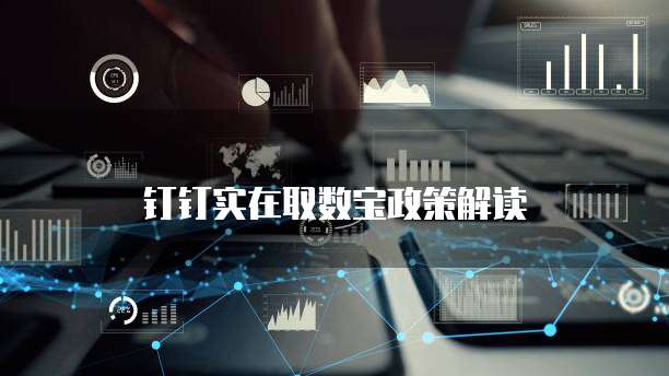 钉钉实在取数宝政策解读